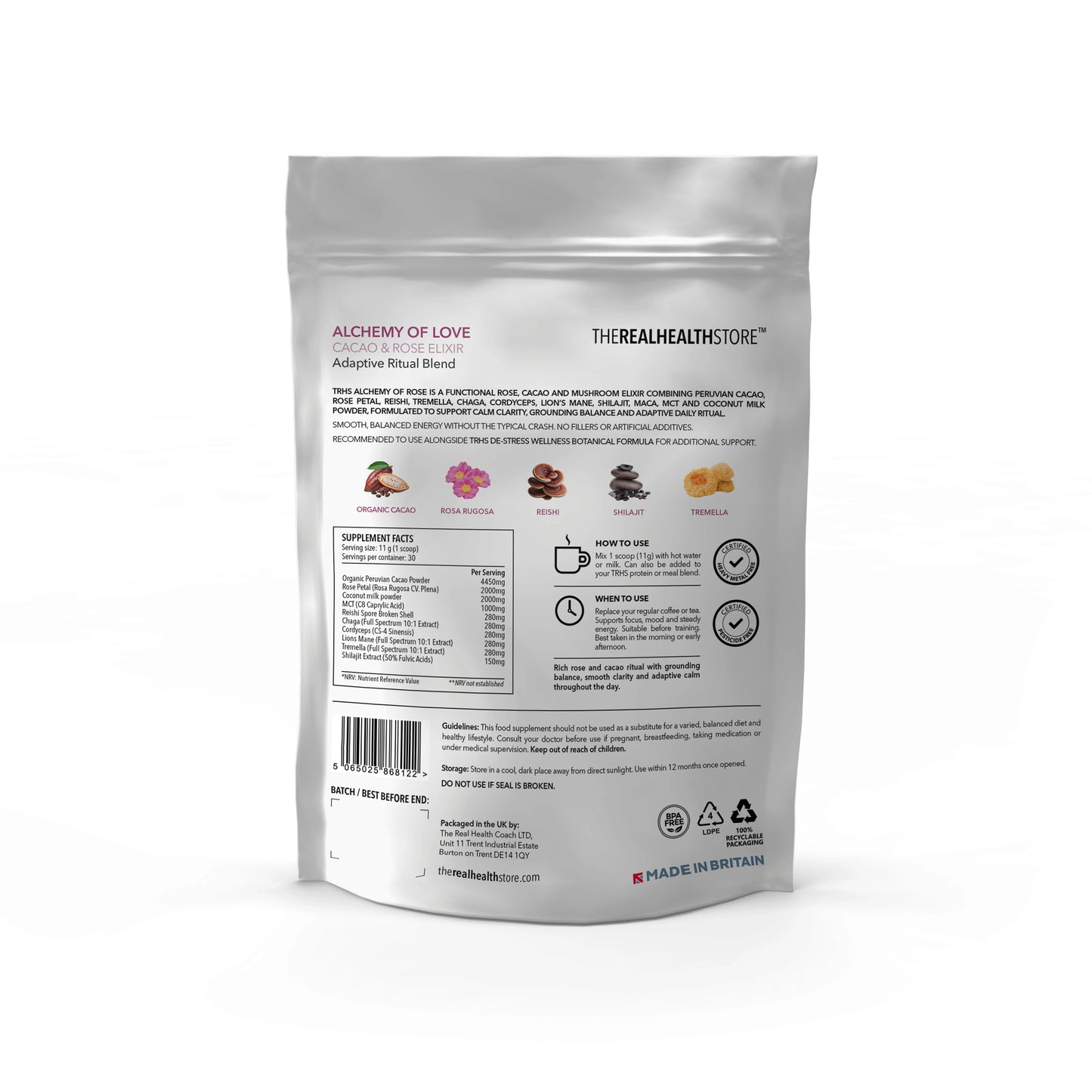 
                  
                    TRHS Alchemy Cacao & Rose Calming Elixir
                  
                