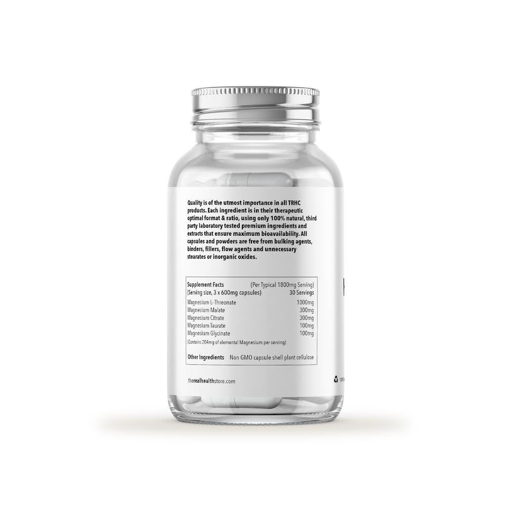 
                  
                    TRHS Magnesium Mag 5 Essential (5 active forms of magnesium) Complex - 90 Capsules
                  
                