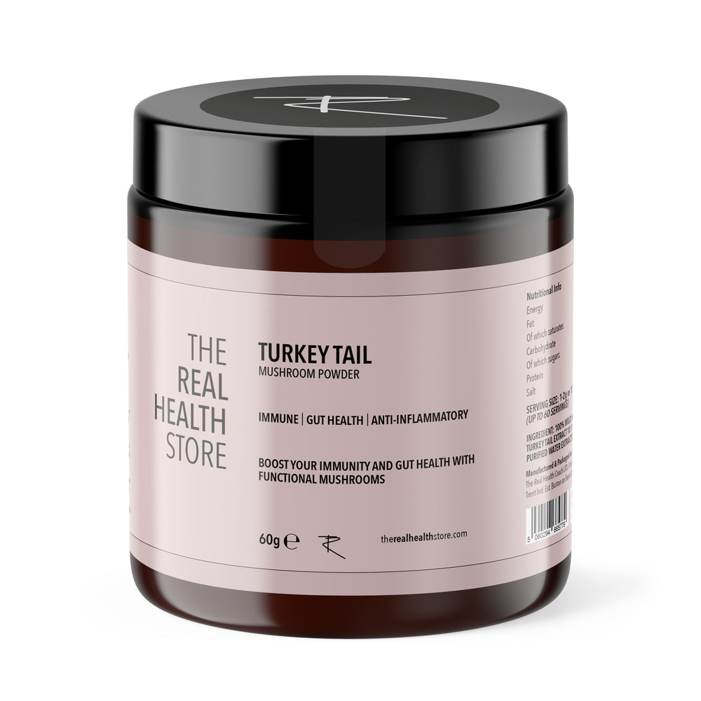TRHS Turkey Tail Mushroom Wild Harvested Powder - 60grams