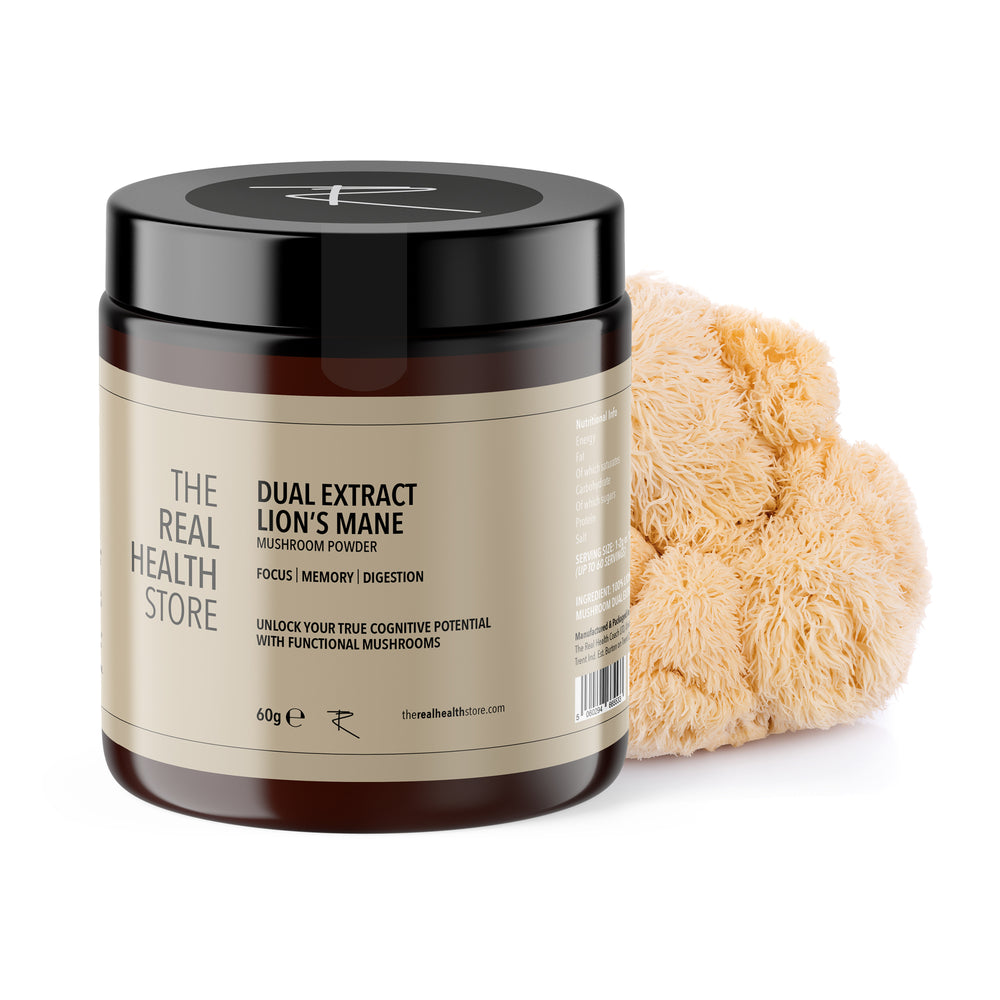 TRHS Dual Extract Lion's Mane Mushroom Powder - 60grams