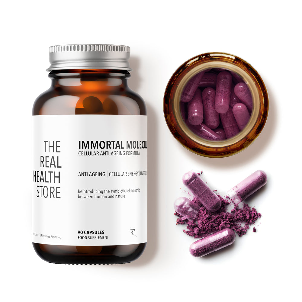 TRHS Immortal Molecules - Anti Aging, UV Cellular Protection, Ultimate Longevity - 90 Capsules