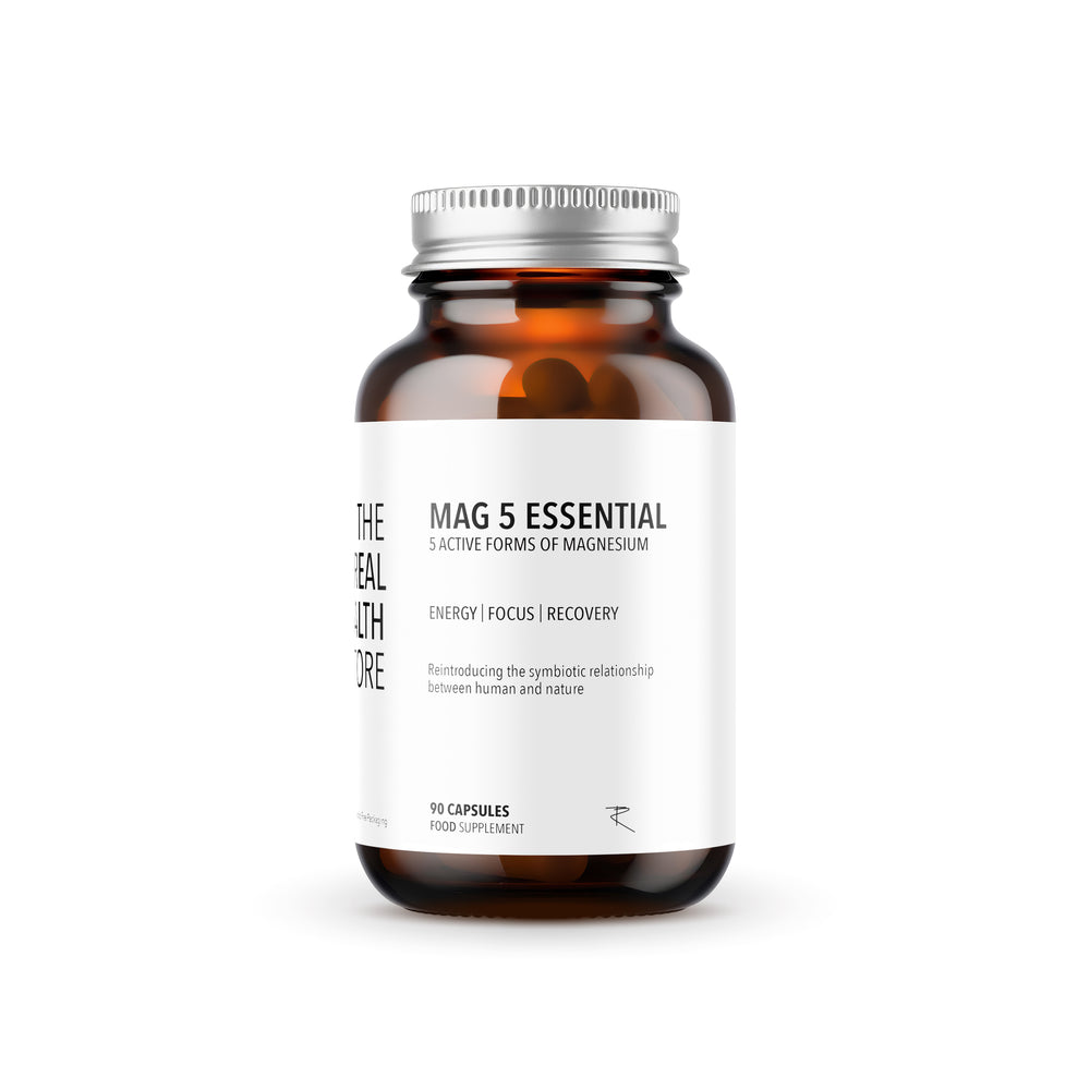 
                  
                    TRHS Magnesium Mag 5 Essential (5 active forms of magnesium) Complex - 90 Capsules
                  
                