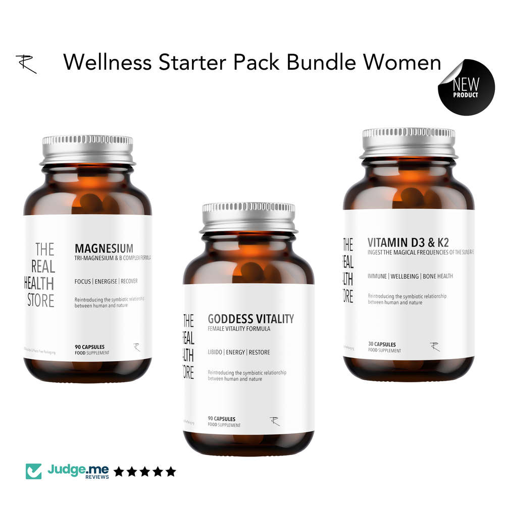 TRHS Woman's Wellness Starter Pack Bundle With Mag & B Vitamins