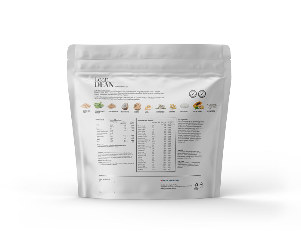 Lean Dean Healthy Complete Meal Replacement Blend (High Protein) - 2kg