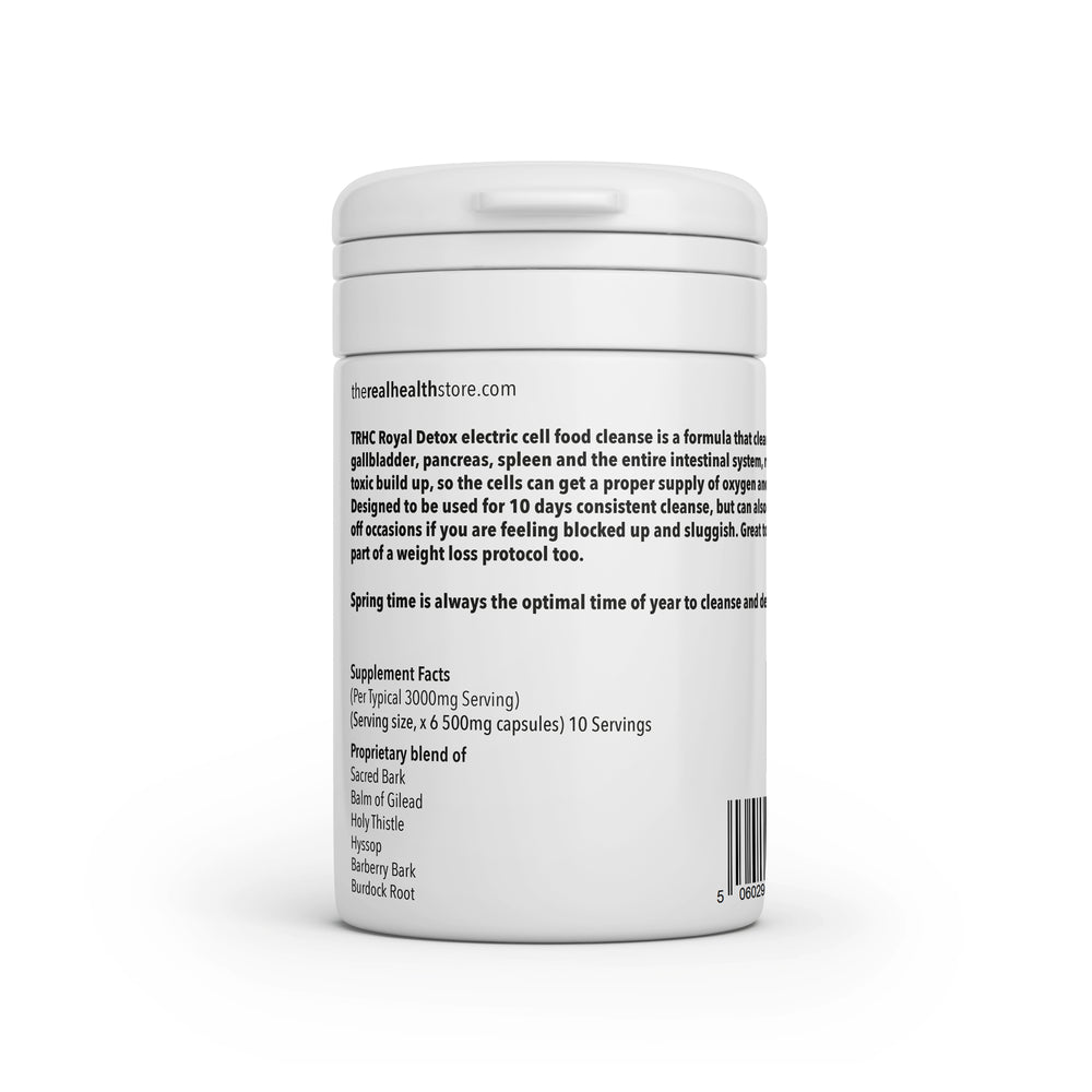 
                  
                    TRHS Royal Detox - Colon, Kidneys, Liver Cleanse Formula - 60 Capsules
                  
                