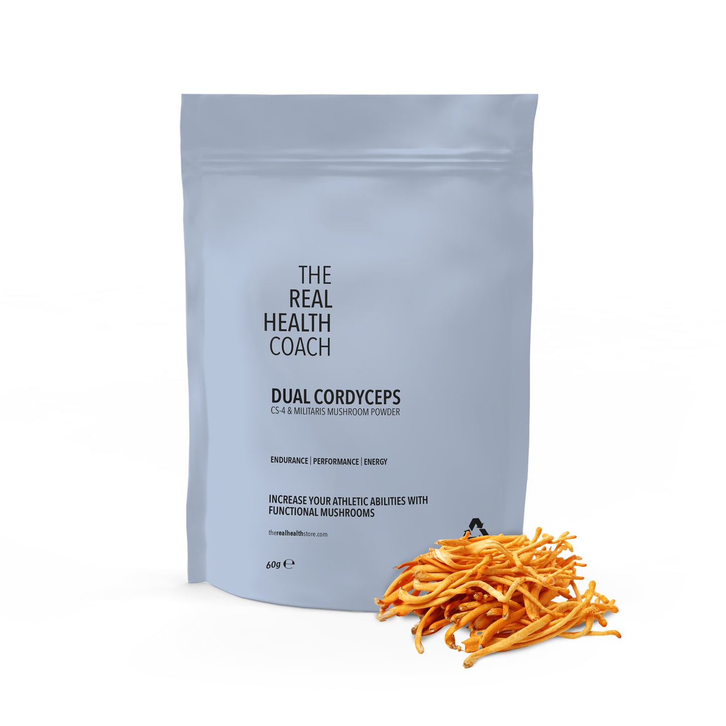 
                  
                    TRHS Dual Cordyceps Mushroom Powder (CS-4 & Militaris Mix) - 60grams
                  
                